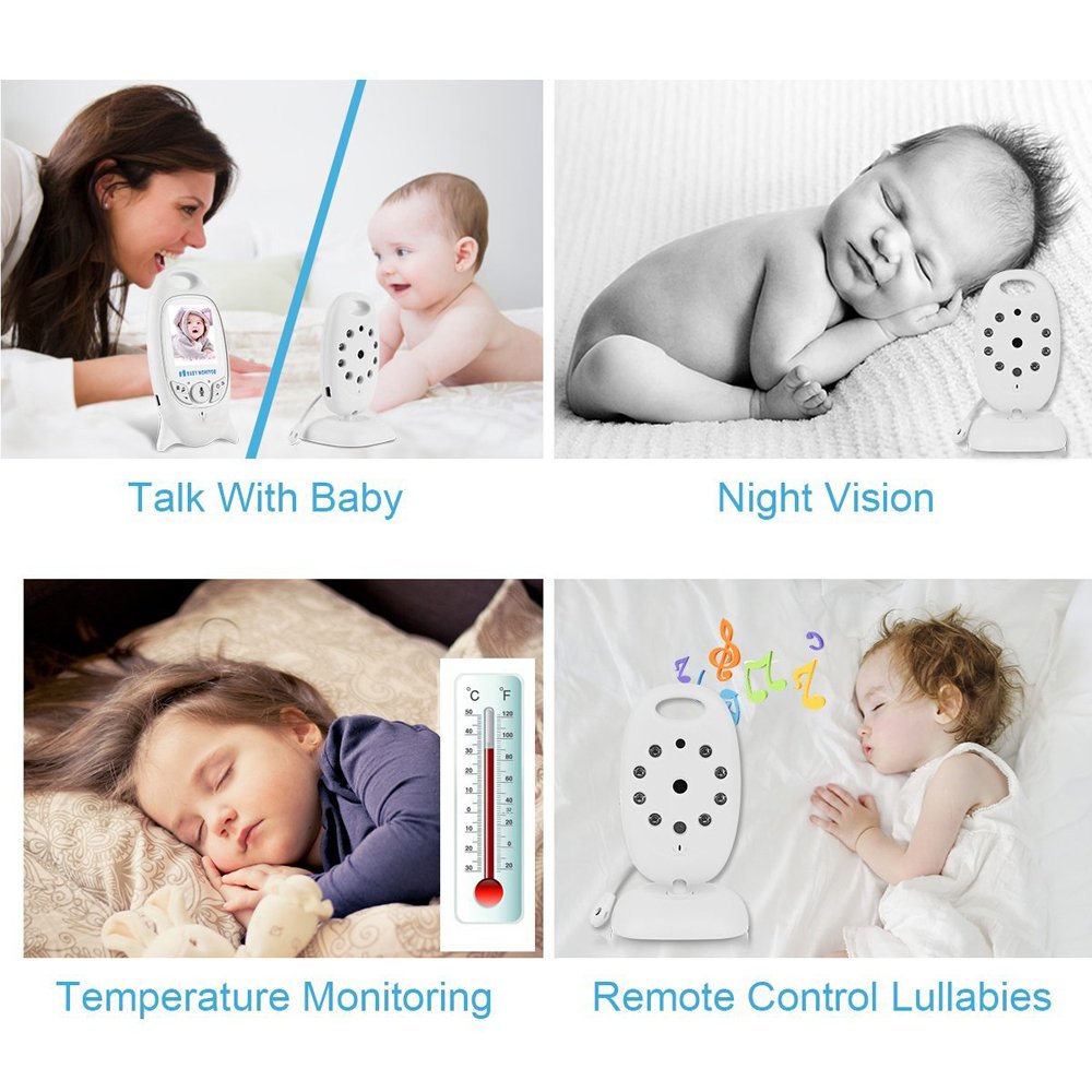 Miniatura 3 de Monitor Camara Bebe Vigilancia Inalambri